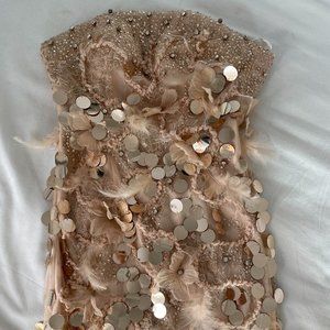 Sparkle Feather Dress